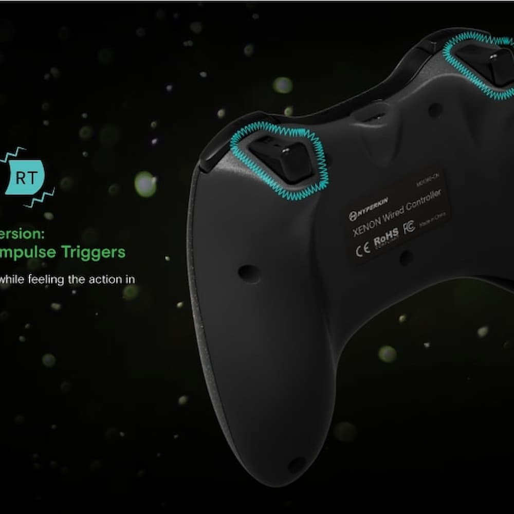 Xbox Xenon Controller Graphic Triggers