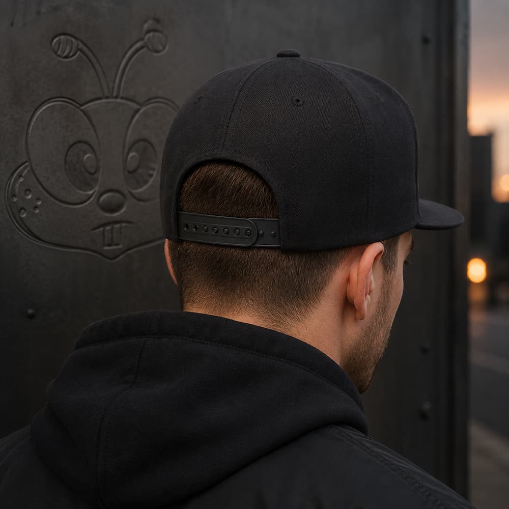 YP Classics Premium Snapback Cap Back View