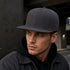 YP Classics Premium Snapback Cap Dark Grey Side View
