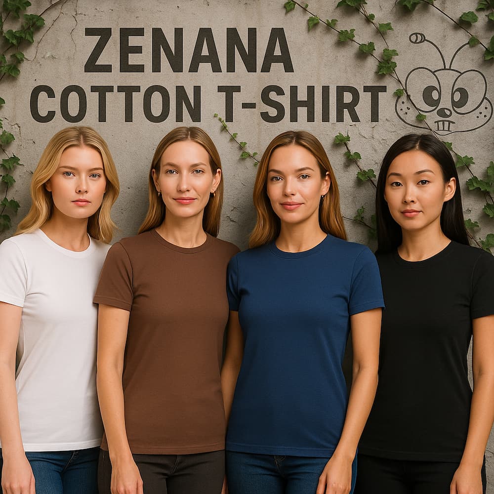 Zenana Basic tee