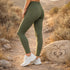 Zenana Buttery Soft High Waist Leggings Dark Olive