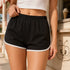 Zenana Cotton Dolphin Shorts Black