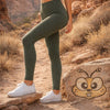 Zenana Cotton Full Length Leggings OIive