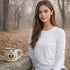 Zenana Cotton Long Sleeve T-Shirt White Front
