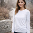 Zenana Cotton Long Sleeve T-Shirt White