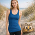 Zenana Cotton Tank Light Navy