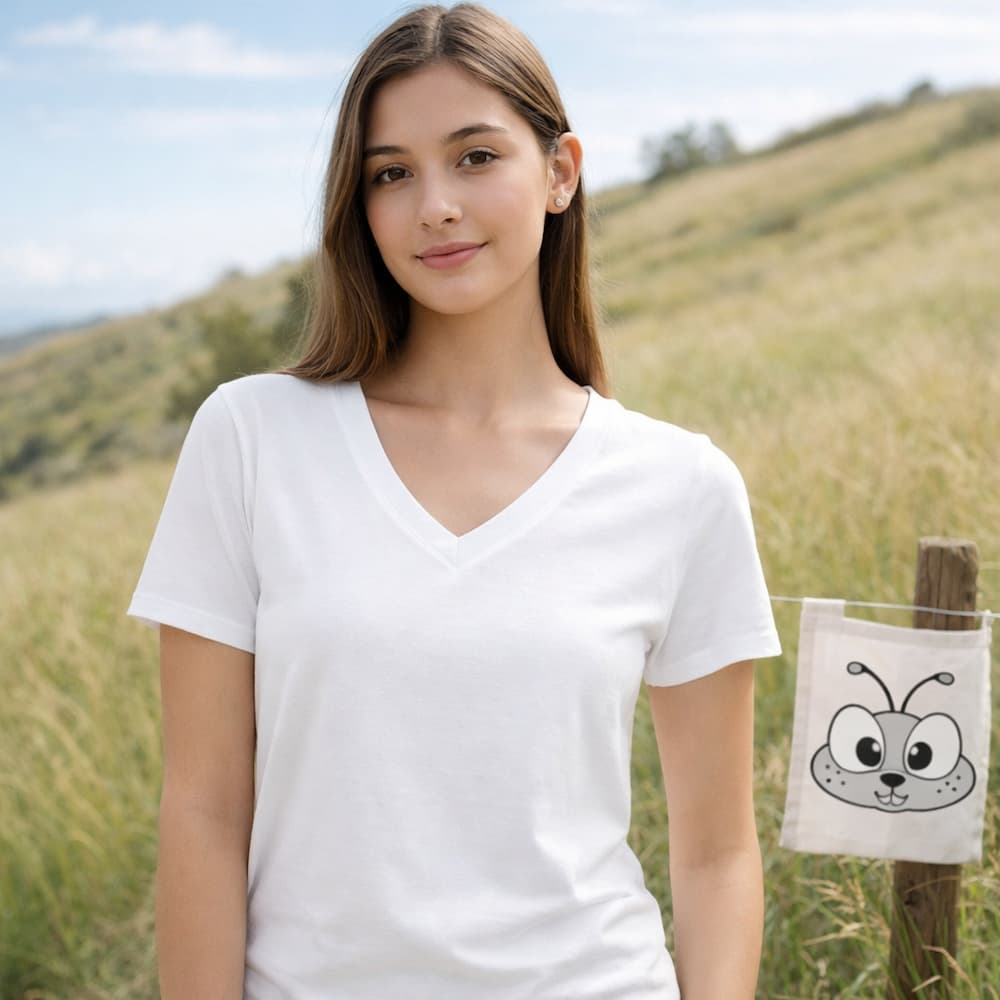 Zenana Cotton Tee White