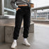 Zenana Fleece Jogger Sweatpants with Pockets Black