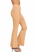 Zenana High Waist Flare Leg Yoga Pants Dark Brush