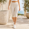 Zenana Premium Cotton Capri Bone
