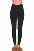 Zenana Premium Cotton Full Length Leggings Black