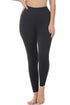 Zenana Premium Microfiber Full Length Leggings Black