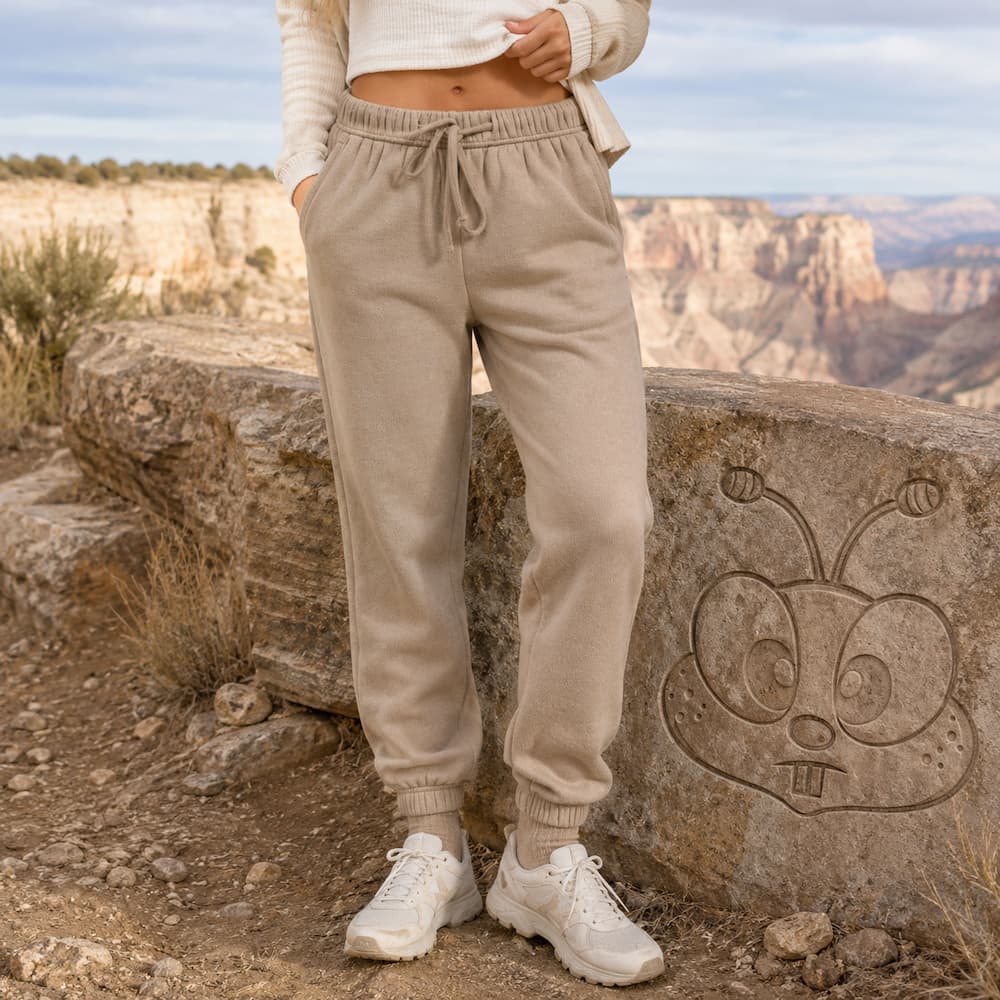 Zenana Sweatpants with Pockets Ash Mocha