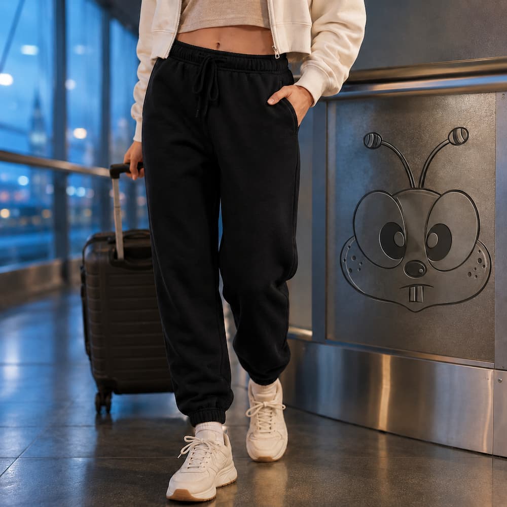 Zenana Sweatpants with Pockets Black