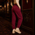 Zenana Sweatpants with Pockets Cabernet Back View
