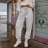 Zenana Sweatpants with Pockets Grey Front View