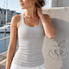 Zenana Tank Top Heather Grey