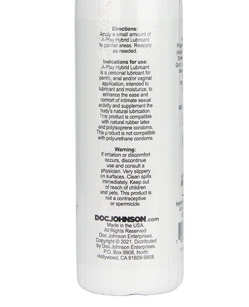 Doc Johnson Natural Anal Glide • Oil Lubricant