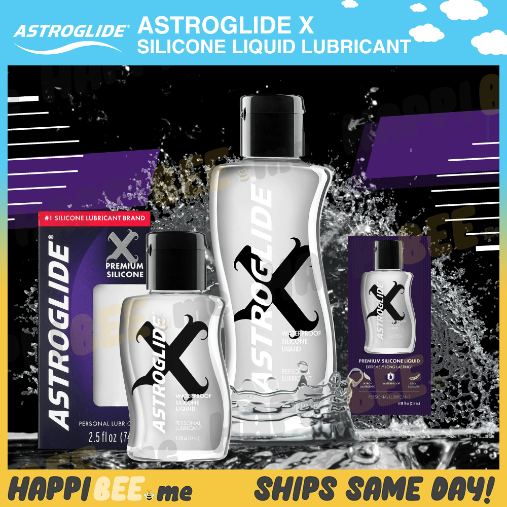 Astroglide X Silicone Liquid • Silicone Lubricant - Happibee