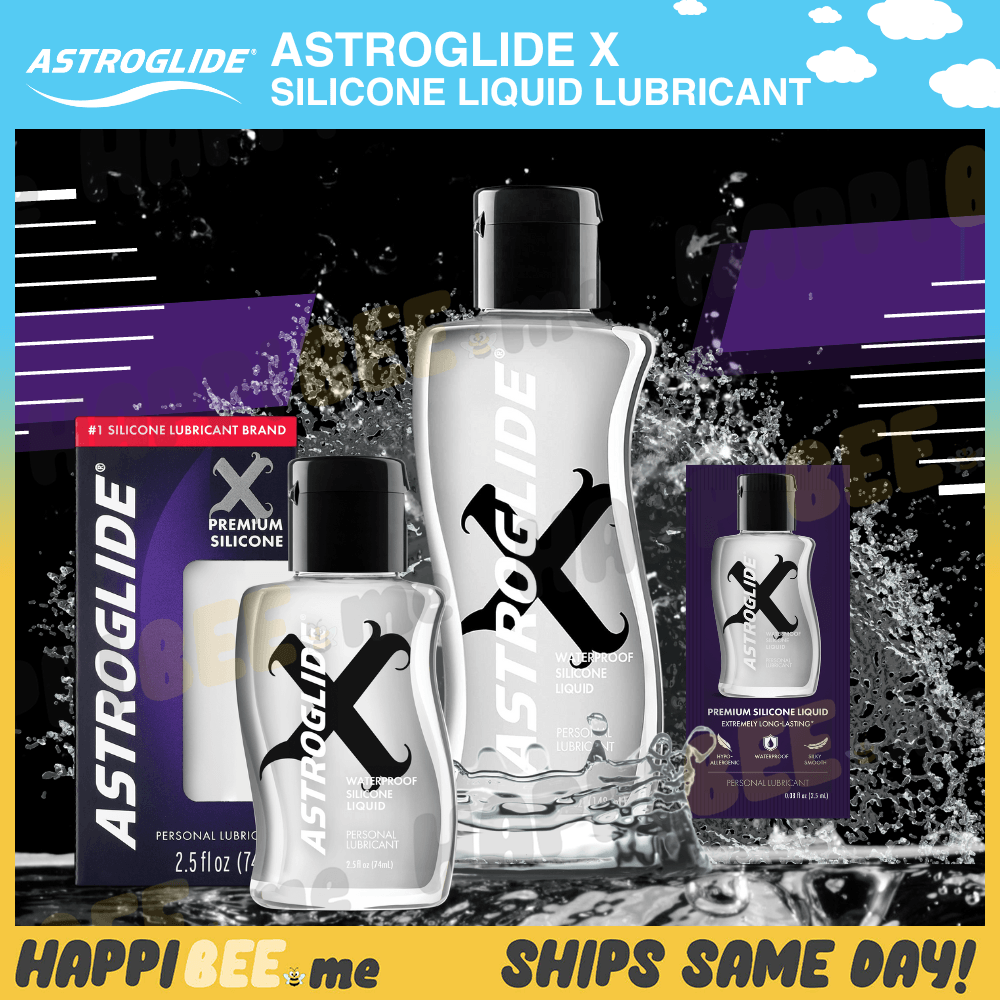 Astroglide X Silicone Liquid • Silicone Lubricant