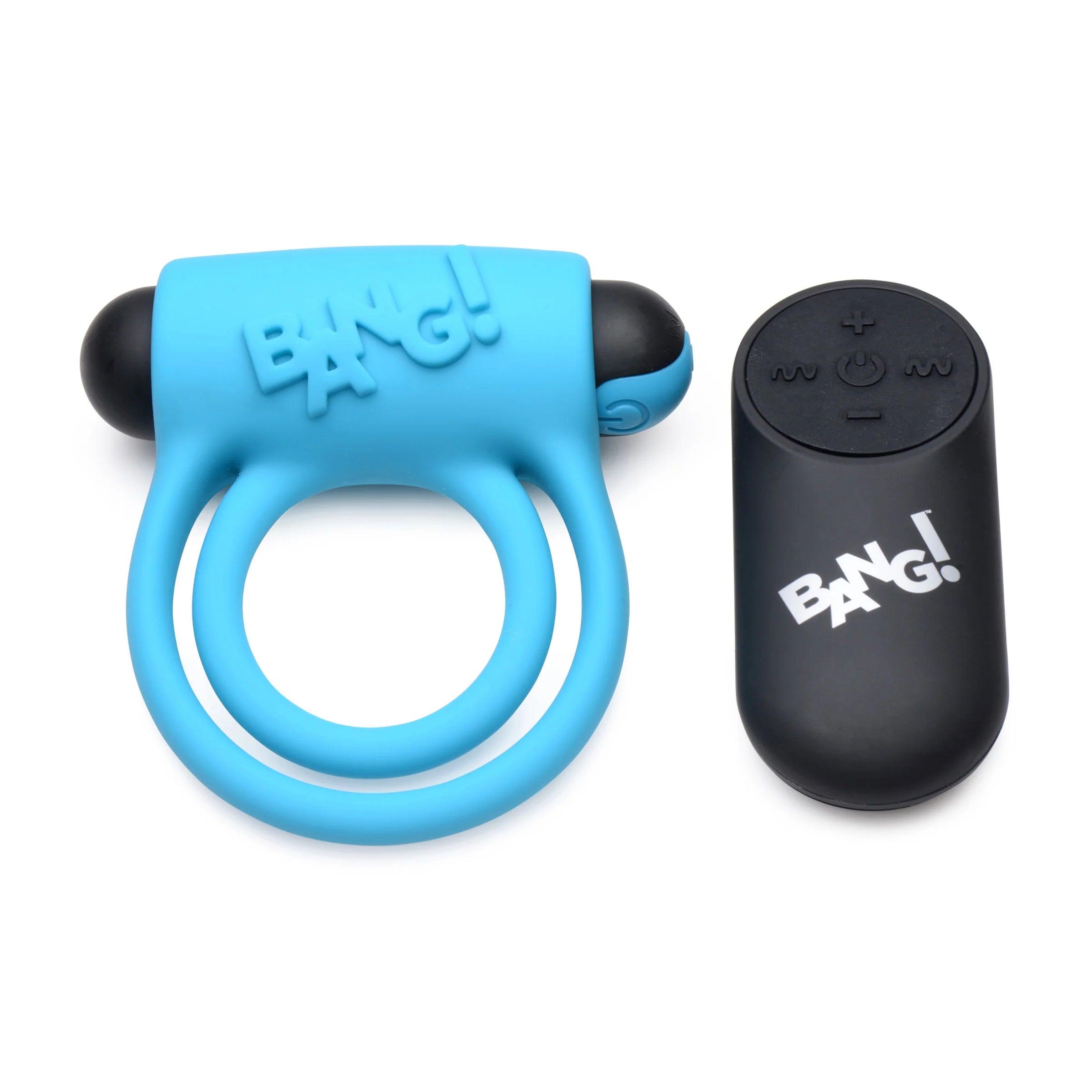 Bang! 28X Remote Control • Vibrating Penis Ring