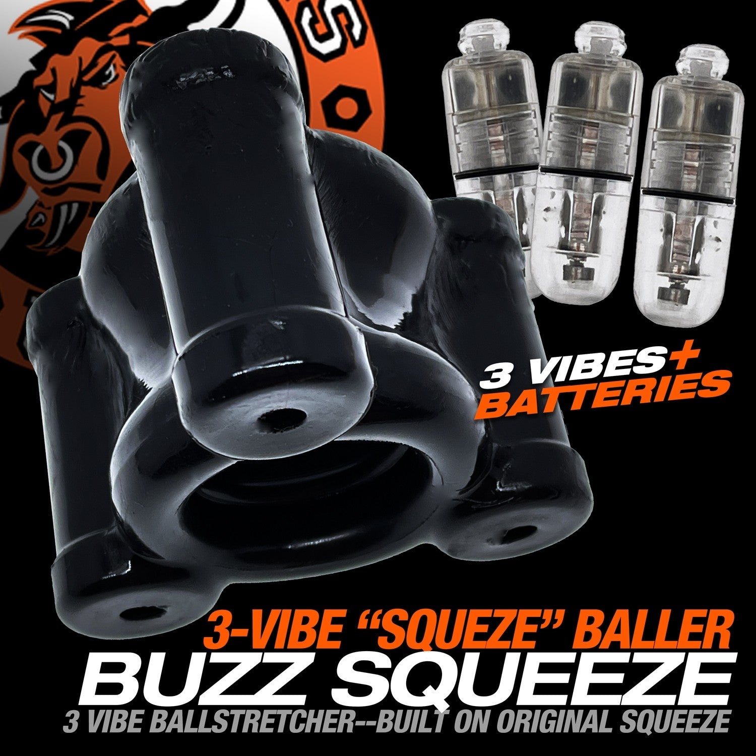 Oxballs Buzz Squeeze • Vibrating Ballstretcher