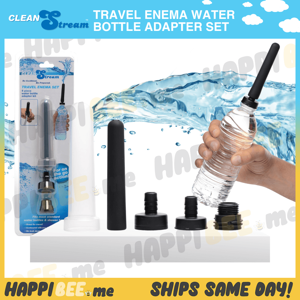 CleanStream Travel Enema • Water Bottle Adapter Set