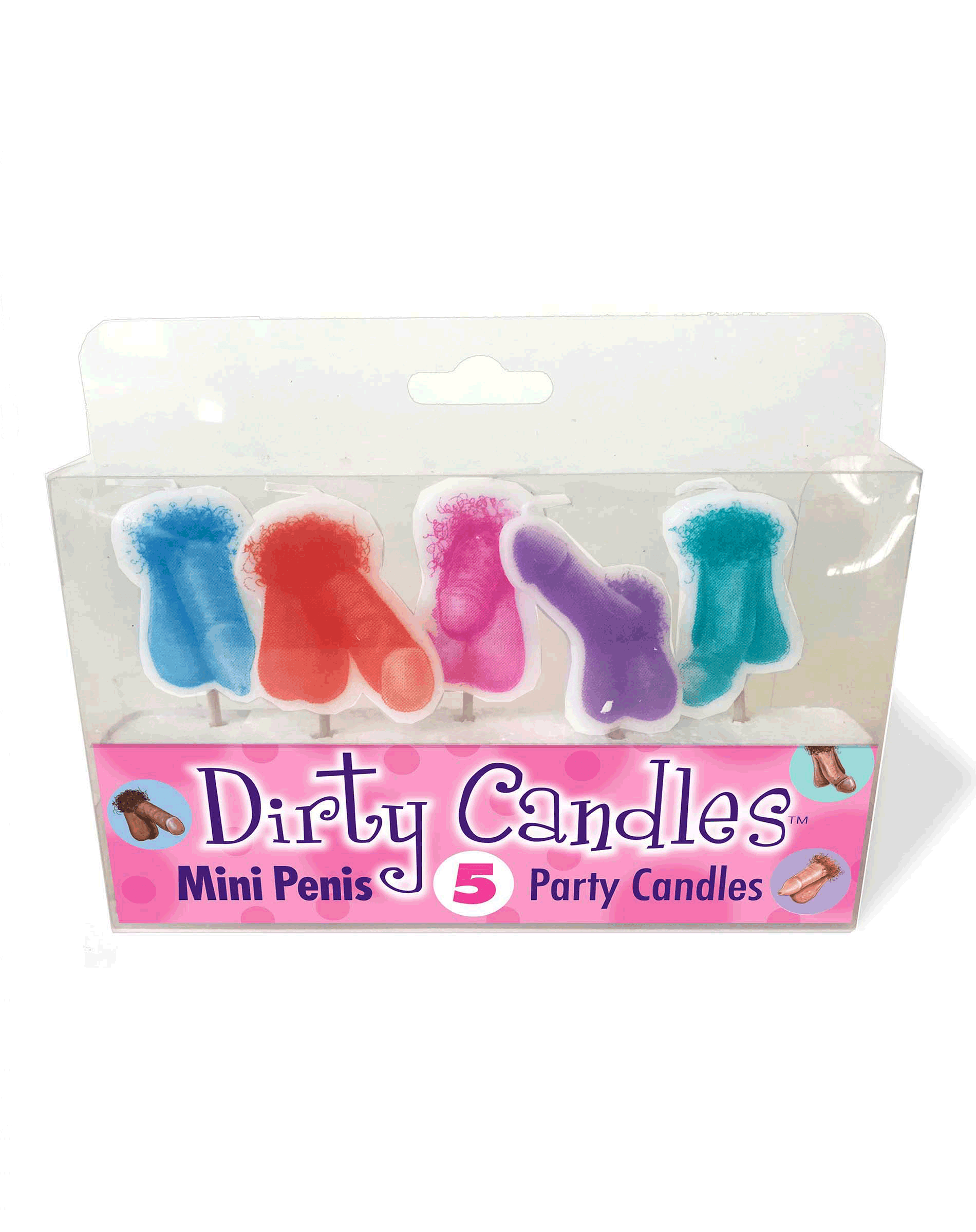 Dirty Candles Penis 5-Pack Set