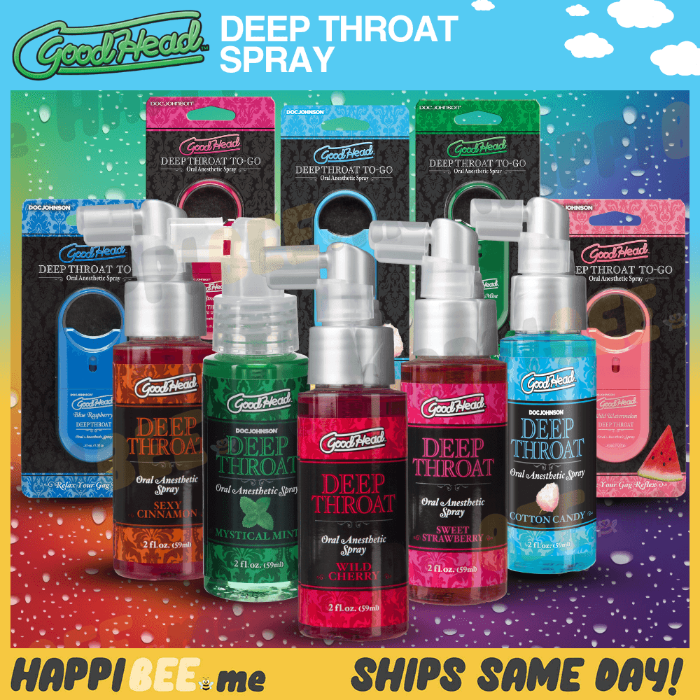 Doc Johnson GoodHead • Deep Throat Desensitizing Spray