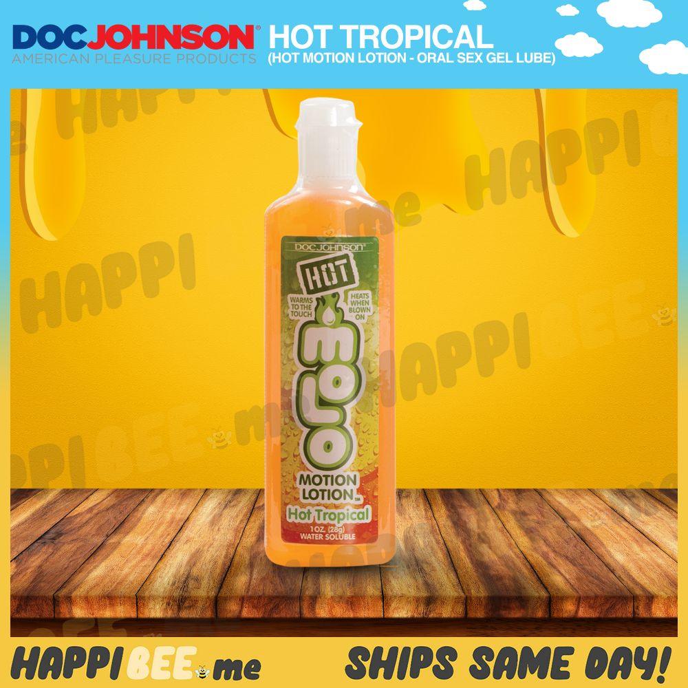 Doc Johnson Hot Motion Lotion • Edible Oral Sex Gel