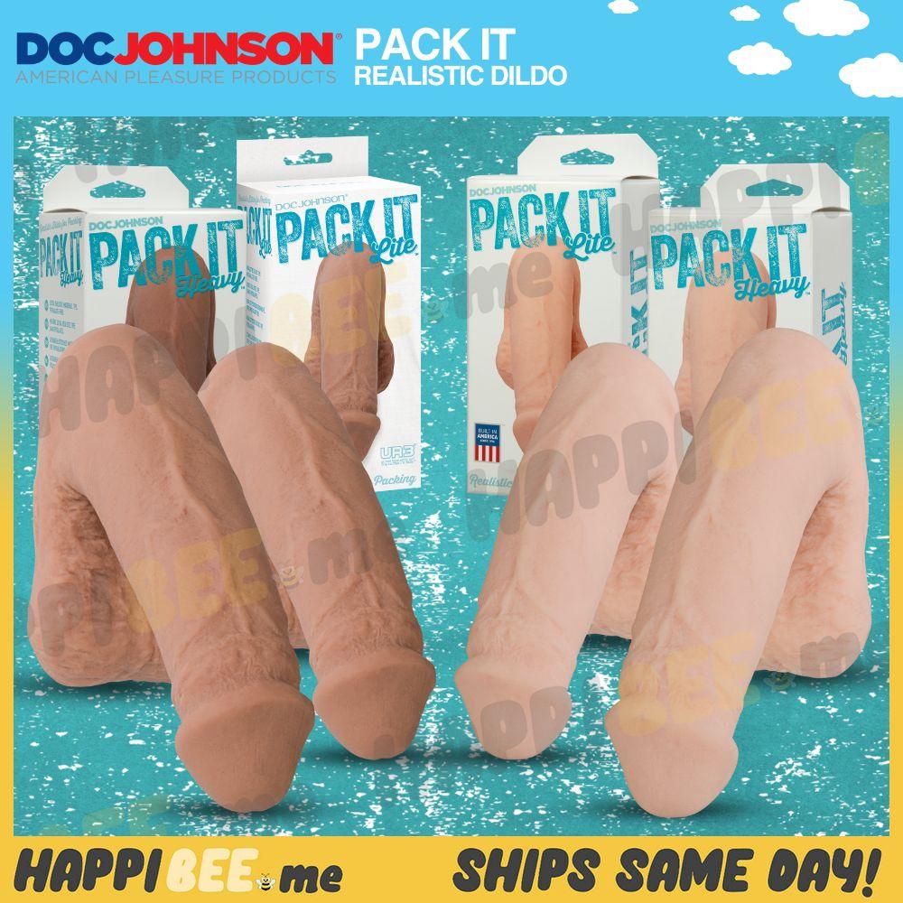 Doc Johnson Pack It • Packer Realistic Dildo