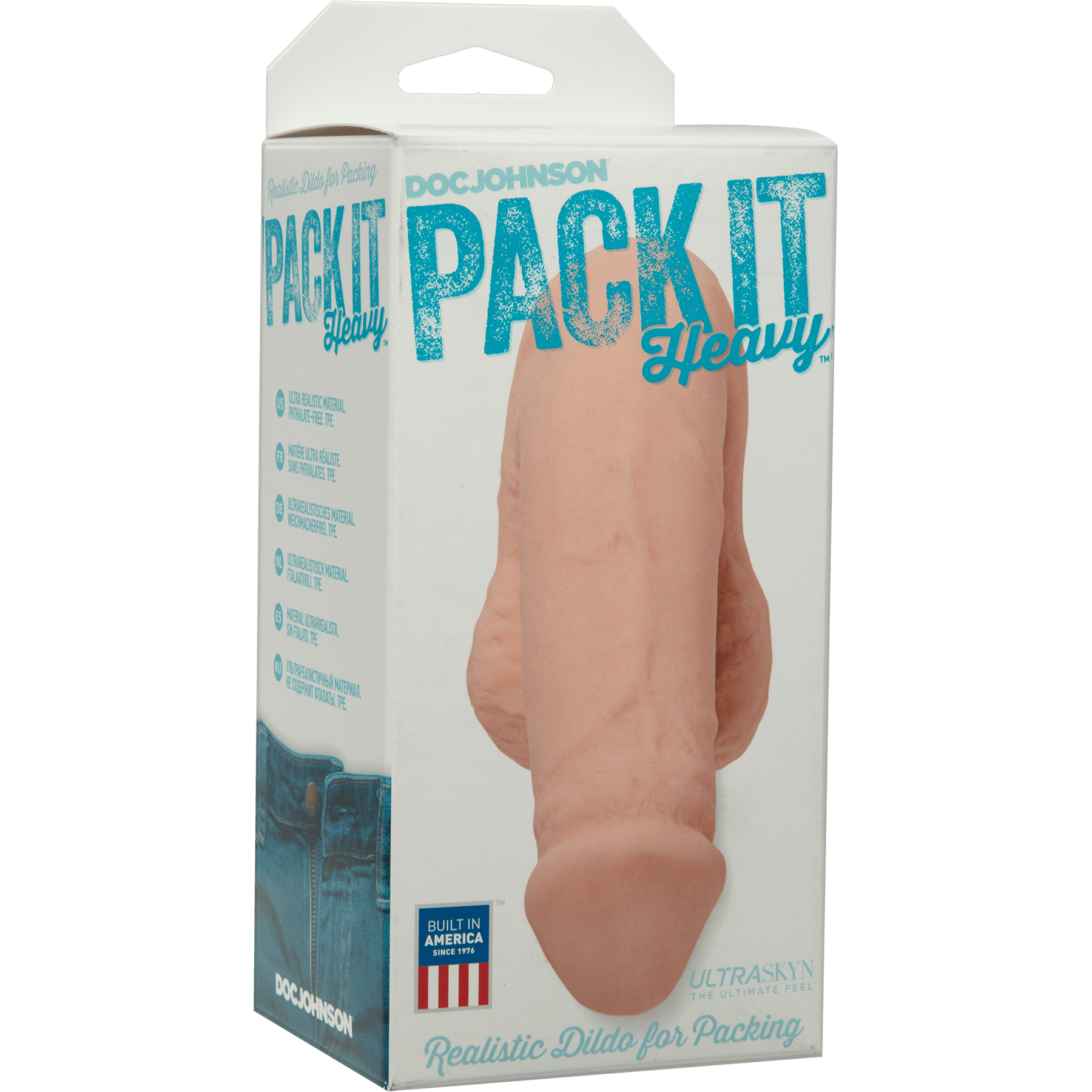 Doc Johnson Pack It • Packer Realistic Dildo