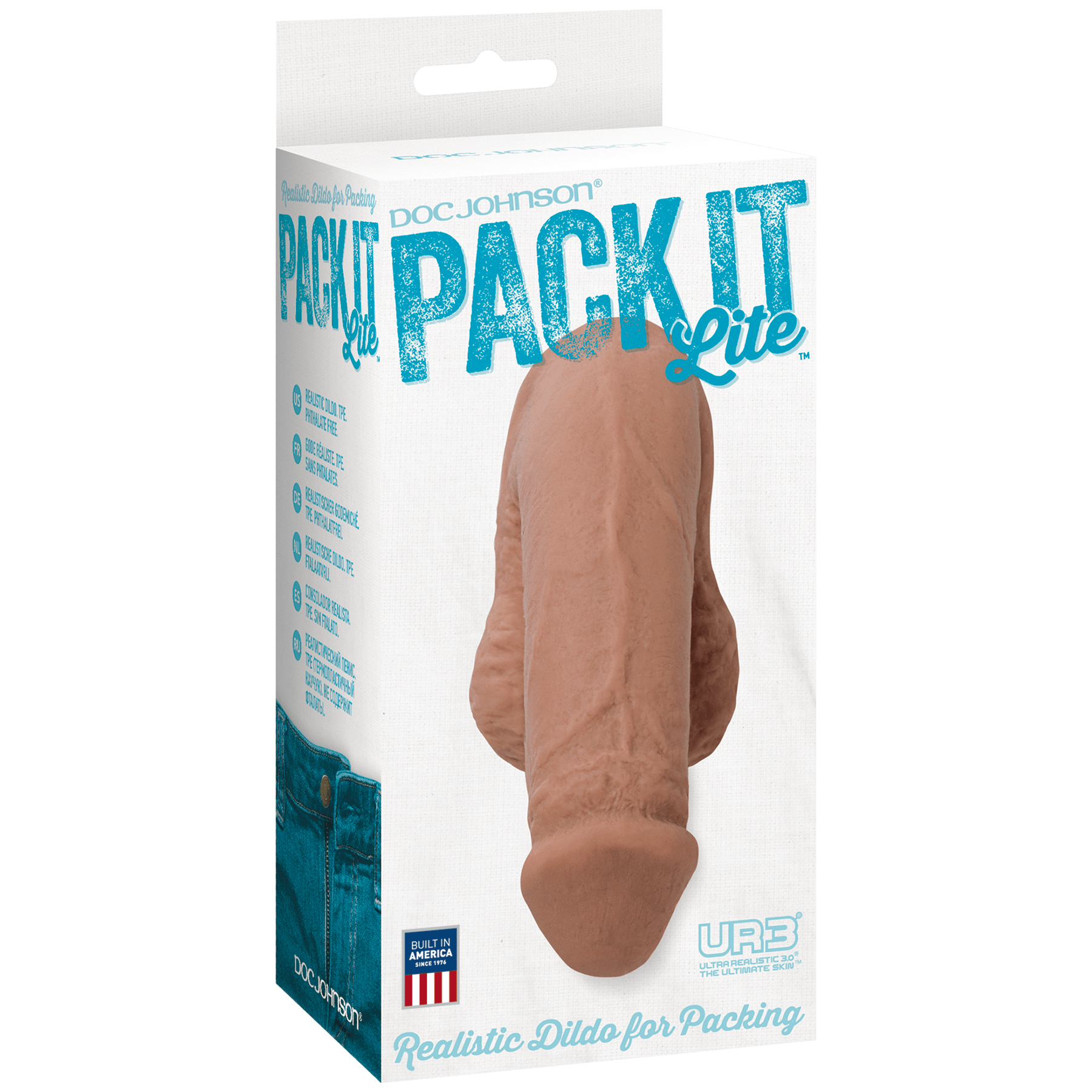 Doc Johnson Pack It • Packer Realistic Dildo