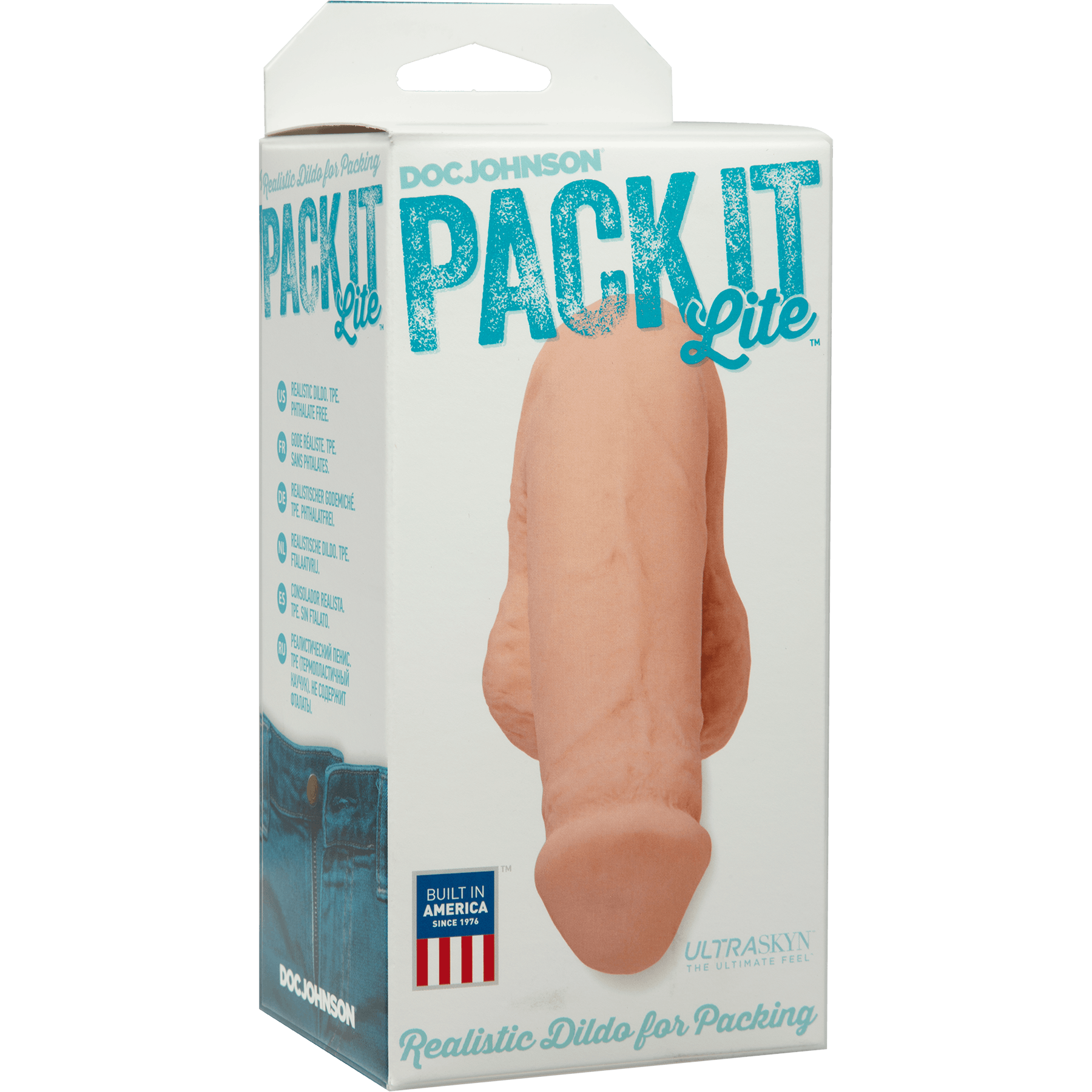 Doc Johnson Pack It • Packer Realistic Dildo