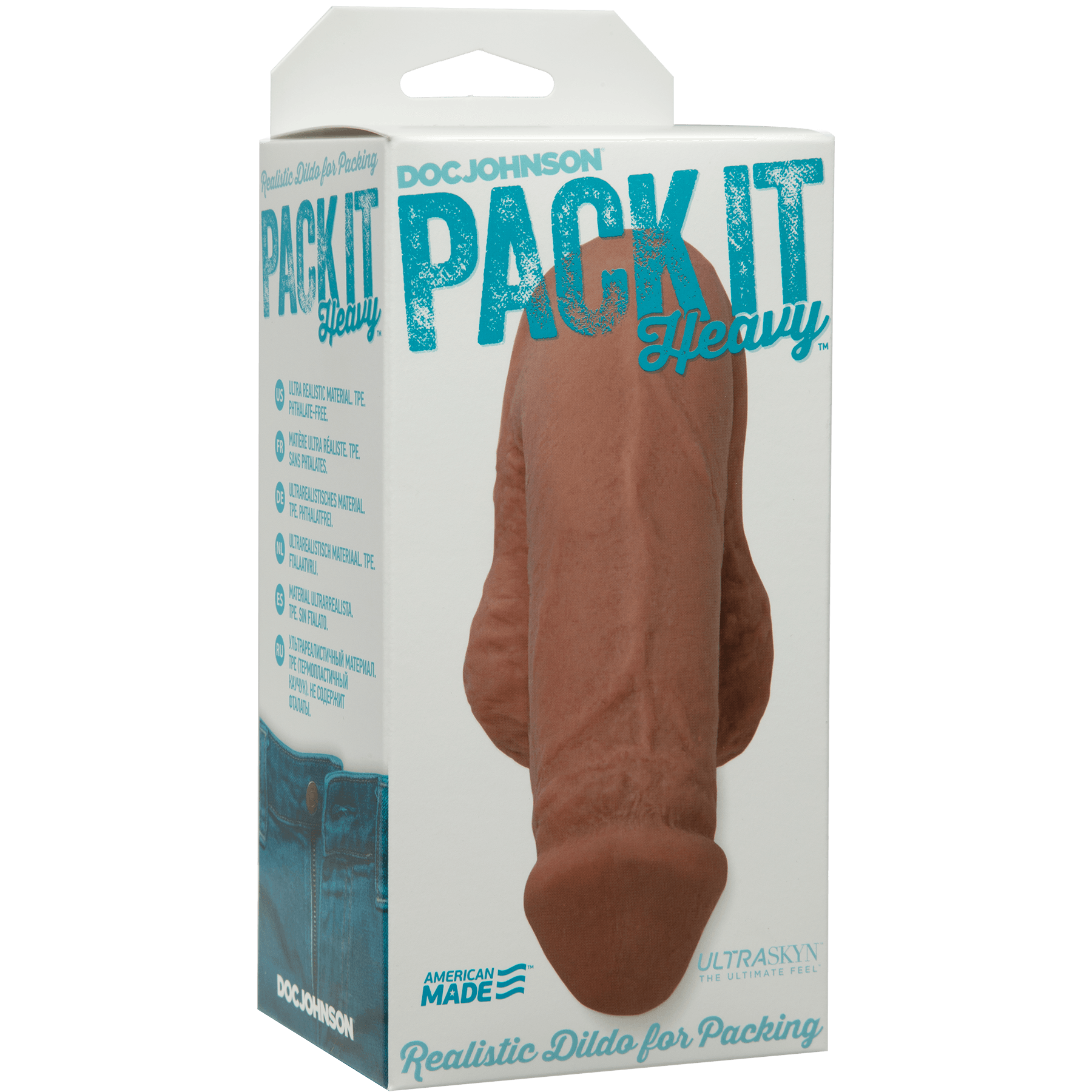 Doc Johnson Pack It • Packer Realistic Dildo