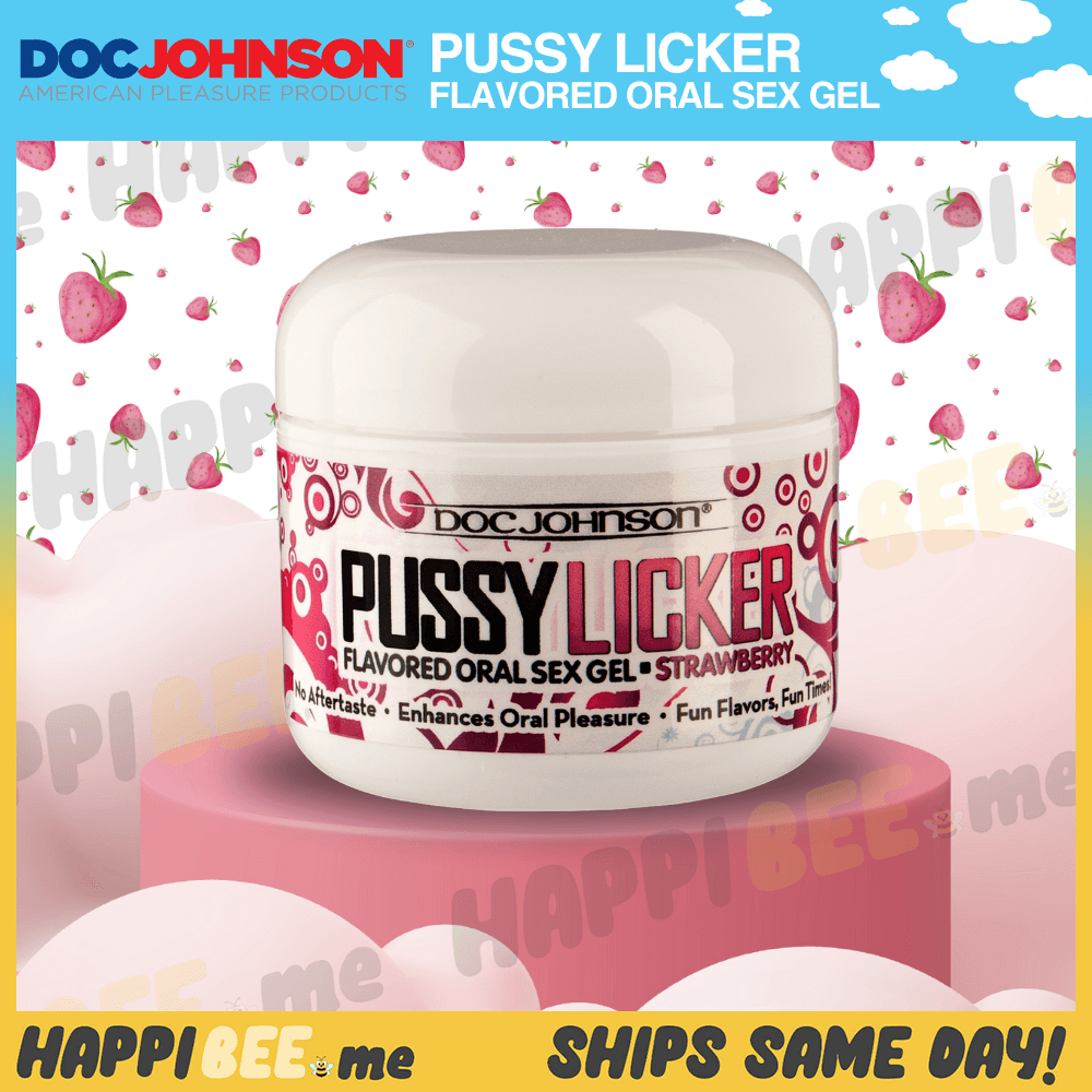 Doc Johnson Pussy Licker • Edible Oral Sex Cream - Happibee