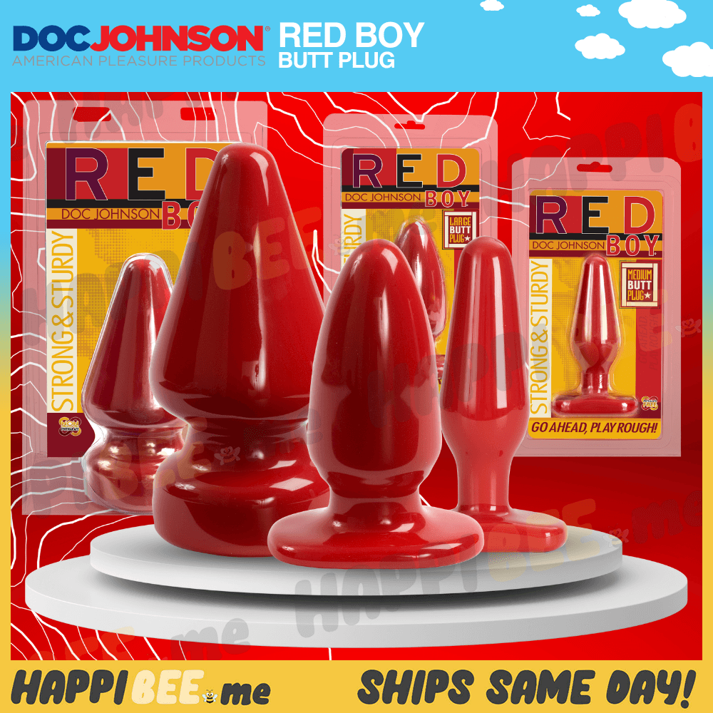 Doc Johnson Red Boy • Butt Plug