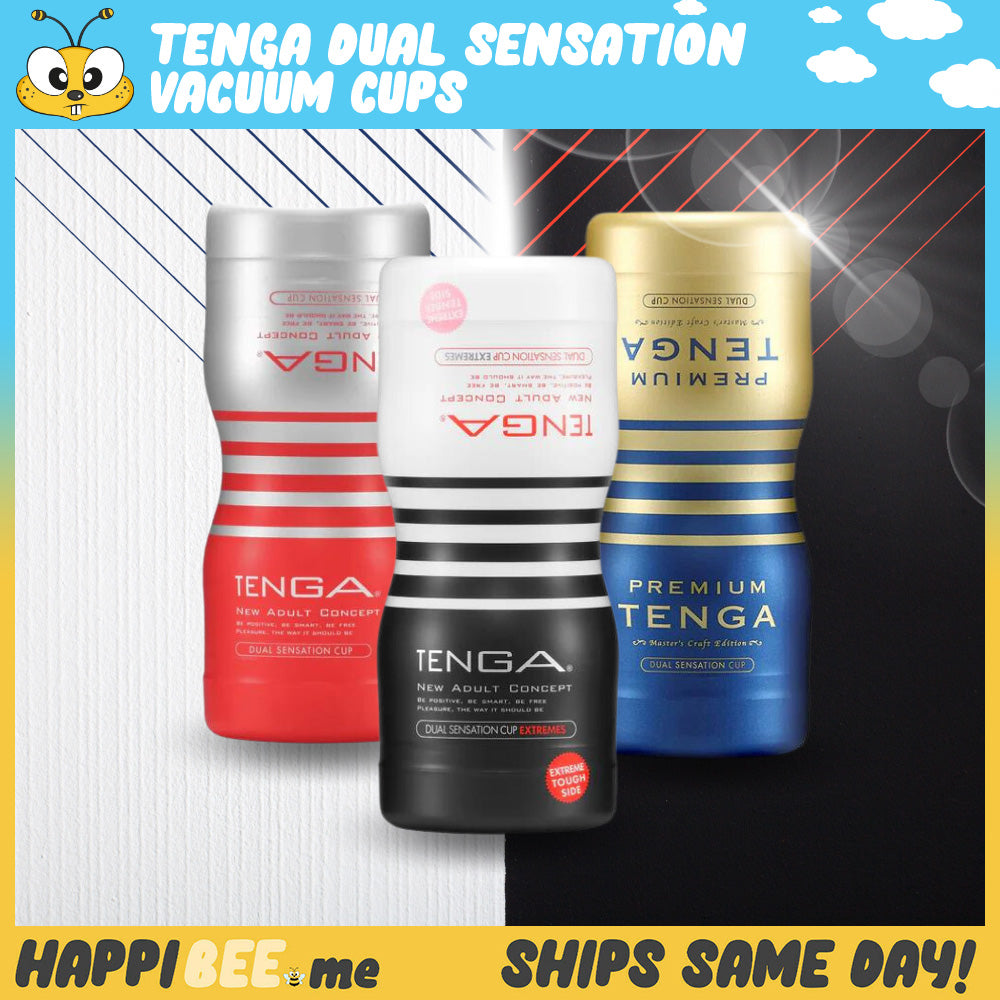 TENGA Dual Sensation Cup • Vacuum Suction Cup