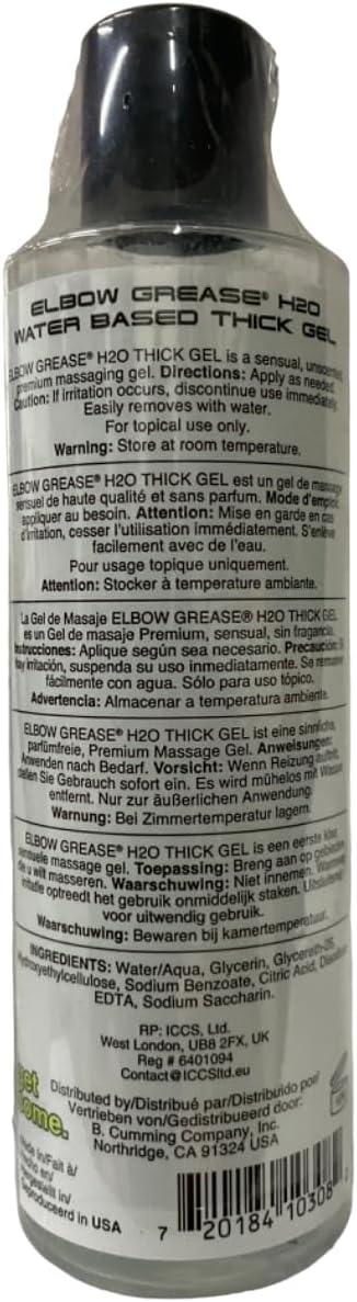 Elbow Grease H2O Lube Aloe-Enriched Water-Based Lubricant Happibee Elbow Grease H2O Lube Aloe-Enriched Water-Based Lubricant Happibee