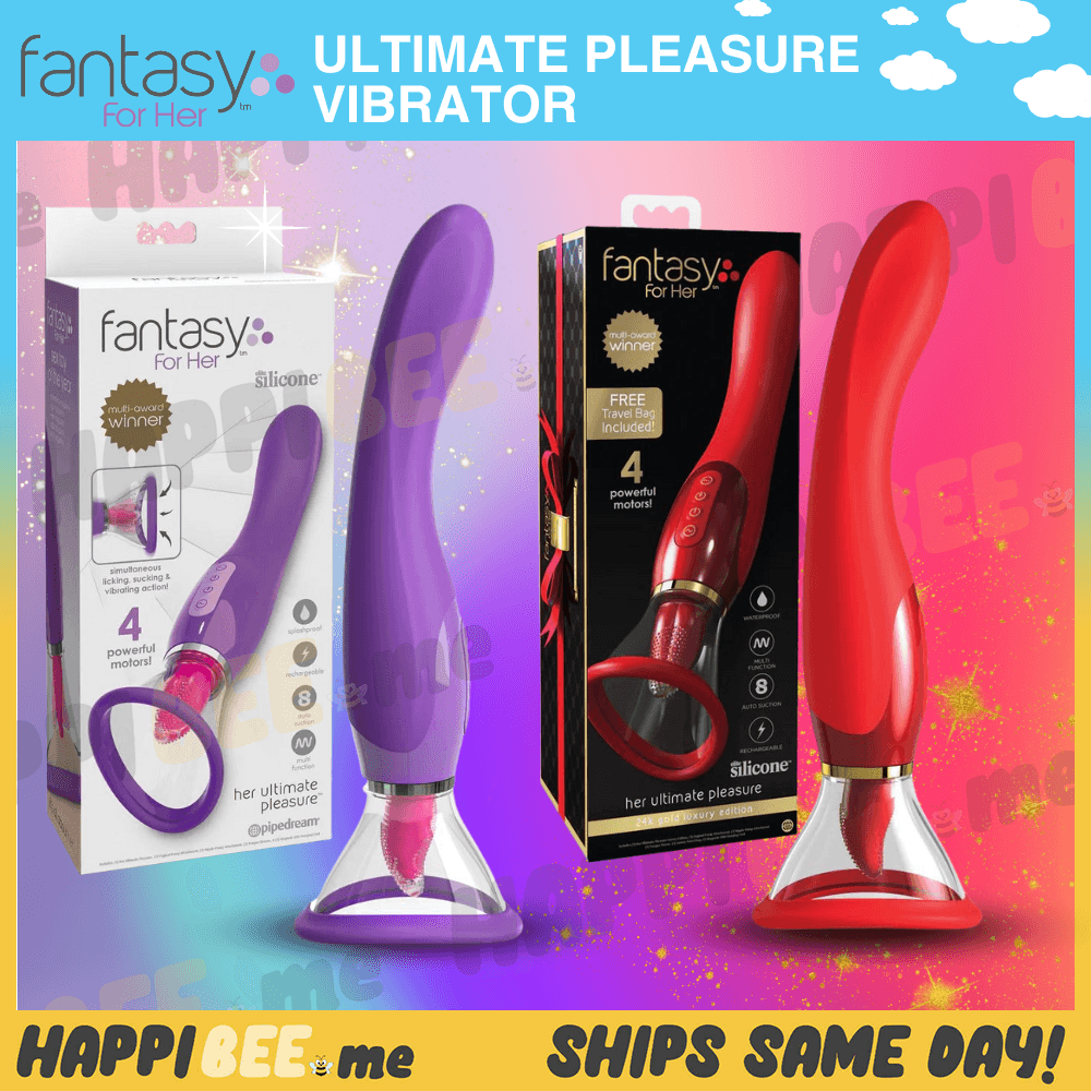 Fantasy For Her Ultimate Pleasure • Dual Vibrator - Happibee