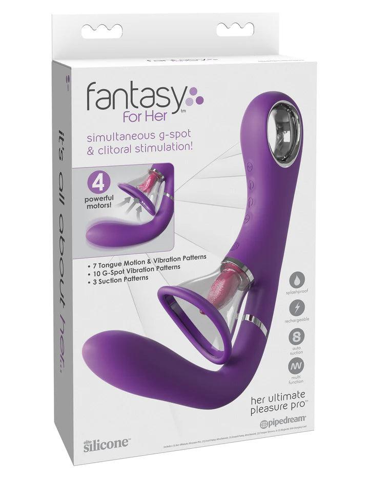 Fantasy For Her Ultimate Pleasure Pro • Dual Vibrator