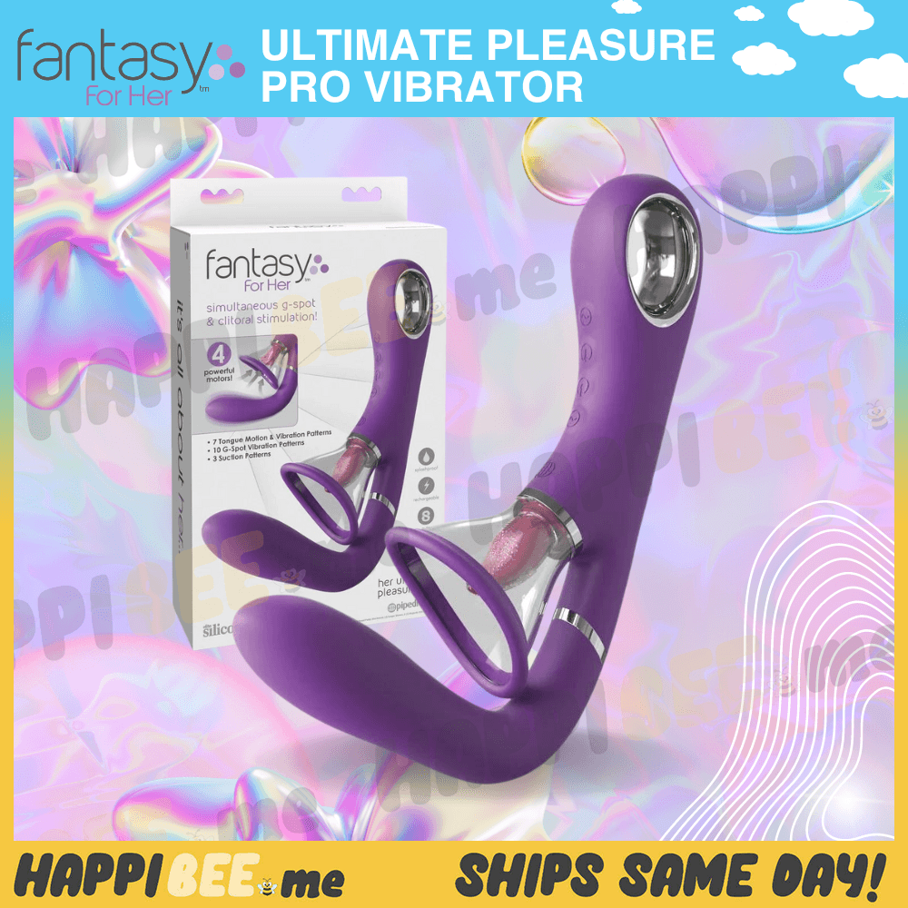 Fantasy For Her Ultimate Pleasure Pro • Dual Vibrator - Happibee
