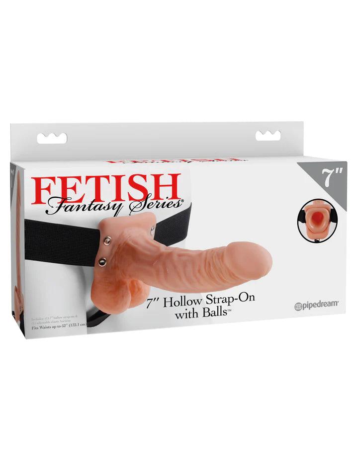 Fetish Fantasy Hollow Strap On Harness (+ Balls) • Realistic Dildo