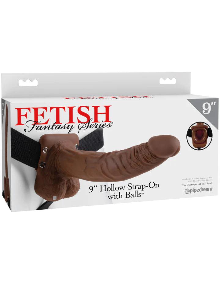 Fetish Fantasy Hollow Strap On Harness (+ Balls) • Realistic Dildo