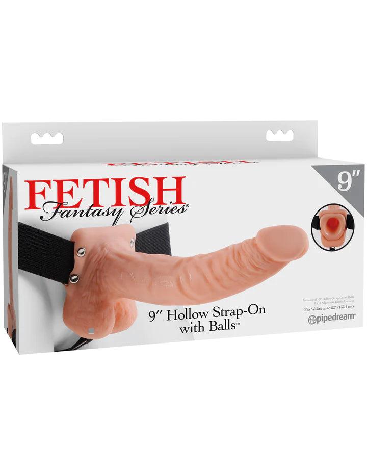 Fetish Fantasy Hollow Strap On Harness (+ Balls) • Realistic Dildo