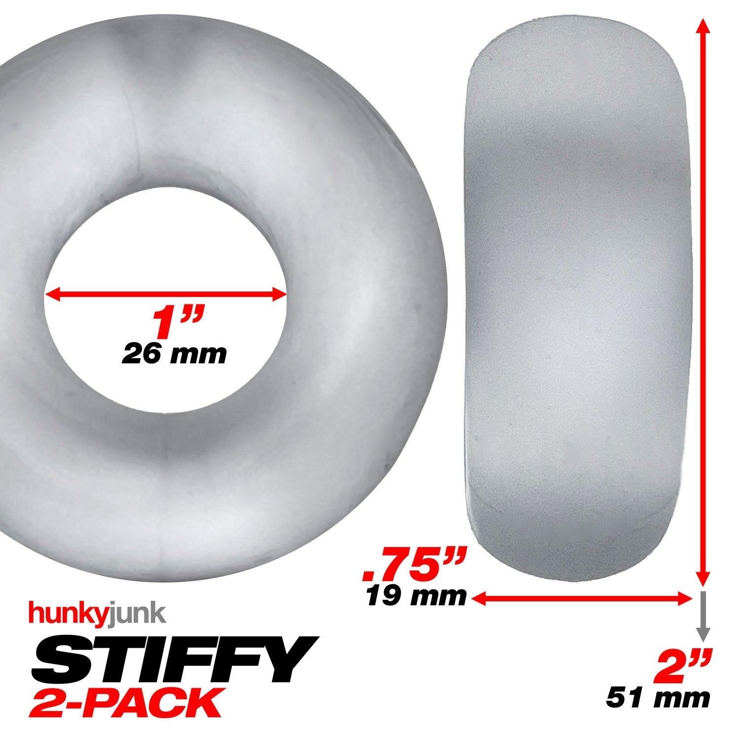 Hunkyjunk Stiffy • TPR+Silicone Penis Ring