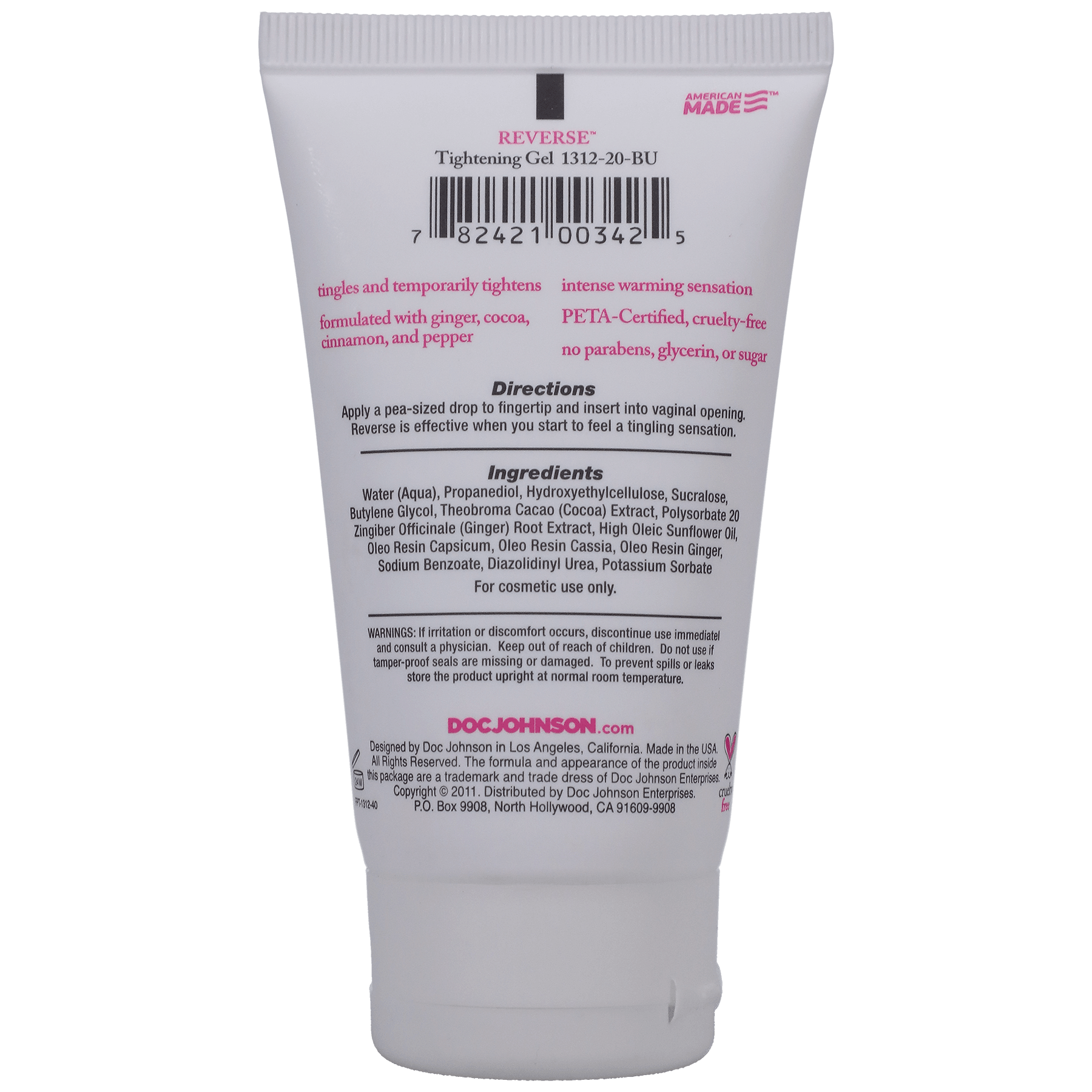 Intimate Enhancements Reverse • Vaginal Tightening Gel