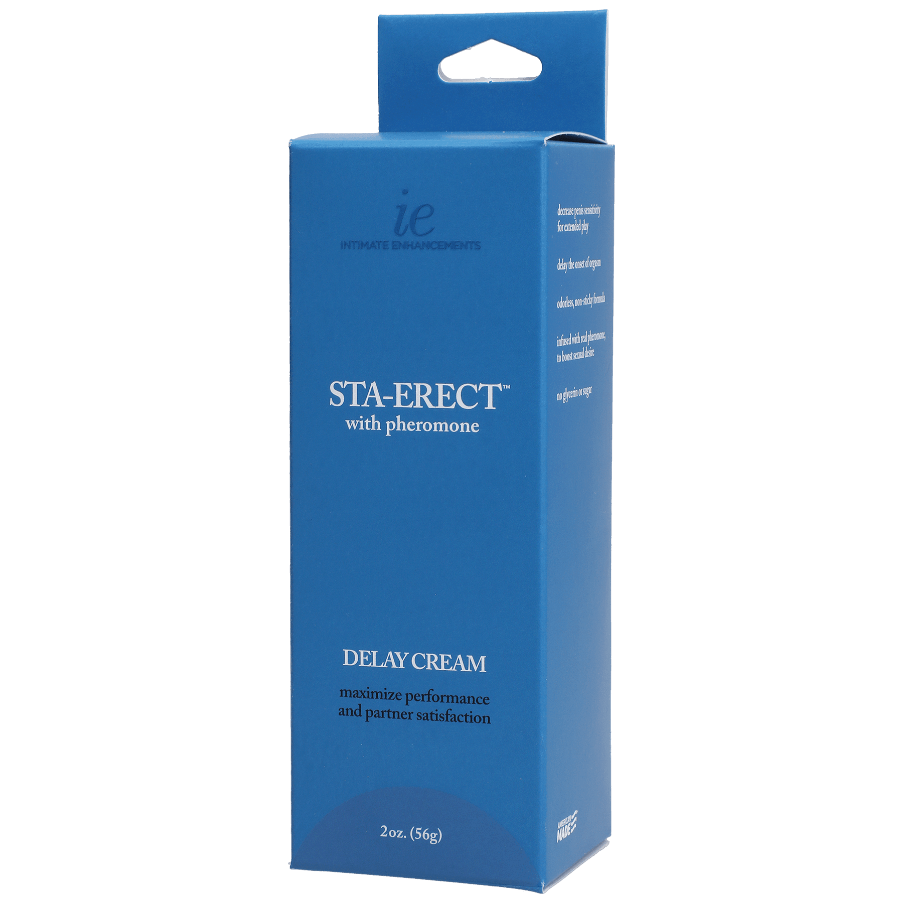 Intimate Enhancements Sta-Erect with Pheromones • Male Desensitizer