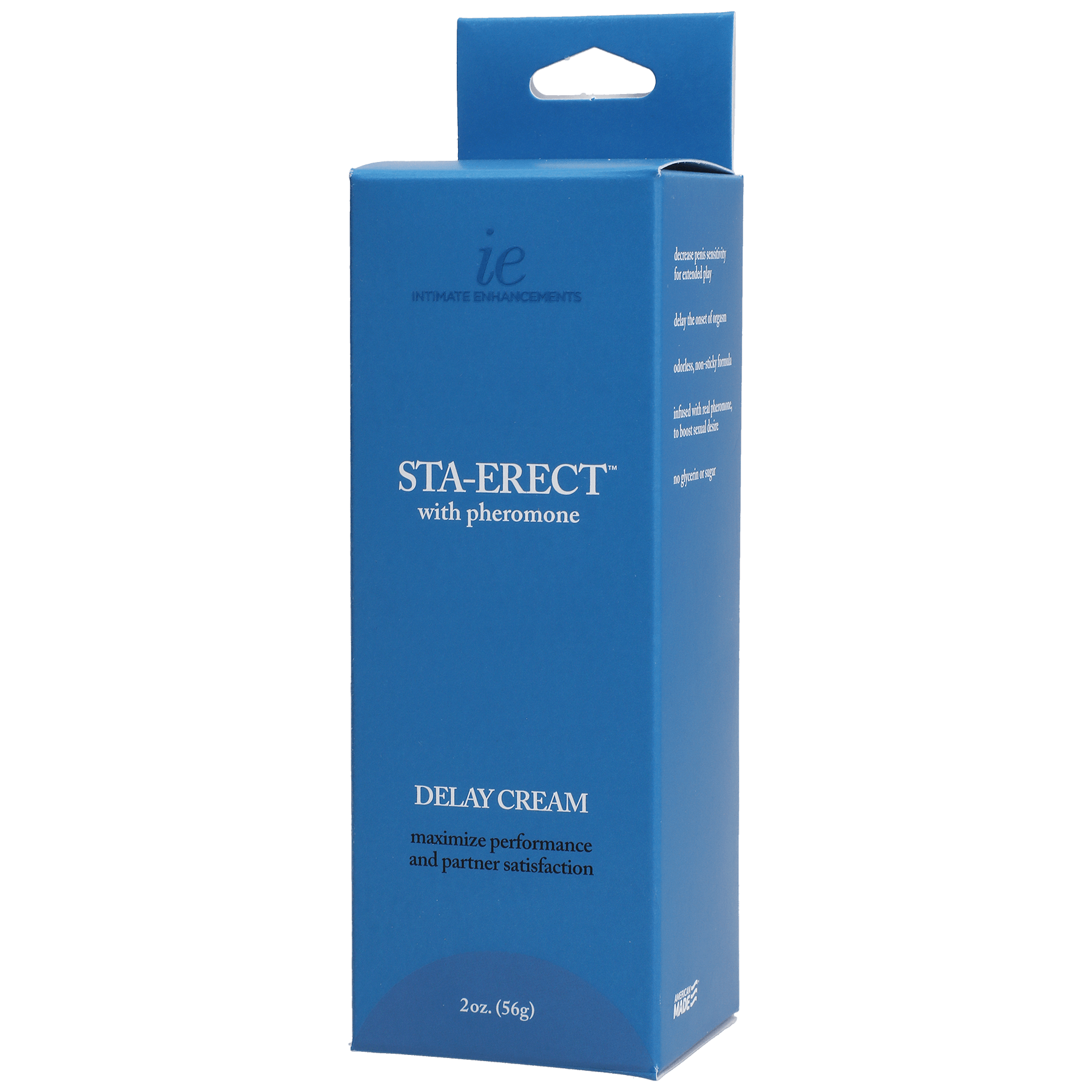 Intimate Enhancements Sta-Erect with Pheromones • Male Desensitizer