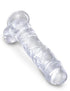 King Cock Clear (+ Balls) • Realistic Dildo